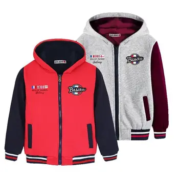 

Boys Coats and Jackets 10 12 years Autumn Winter Teen Boys Hooded Warm Fashion Applique Baseball Kids Jackets