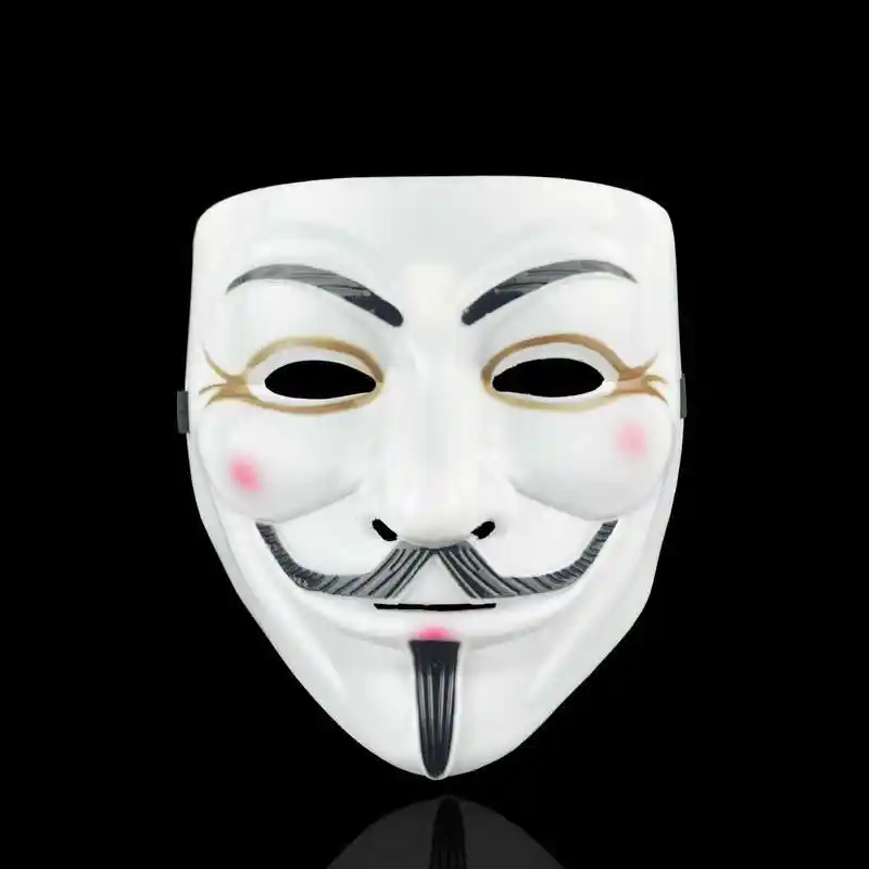 hot movie v for vendetta mask pvc mask cosplay full face film