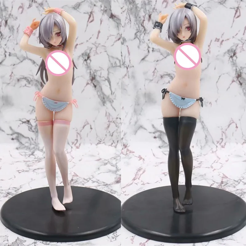 

Anime Q-six Akeiro Kaikitan Velvet Soft Breast Sexy Girl PVC Action Figure Collectible Model doll toy 24cm