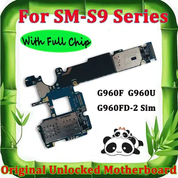 

Original Unlock Motherboard For Samsung Galaxy S9 G960F G960U G965FD Full Unlocked Mainboard Android OS Main Logic Mother Board