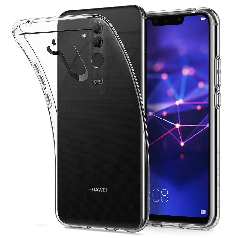 Ультратонкий Прозрачный чехол для huawei mate 9 10 20 30 P8 P9 P10 P20 P30 P Smart Lite Plus Pro Чехол для телефона защитный противоударный чехол