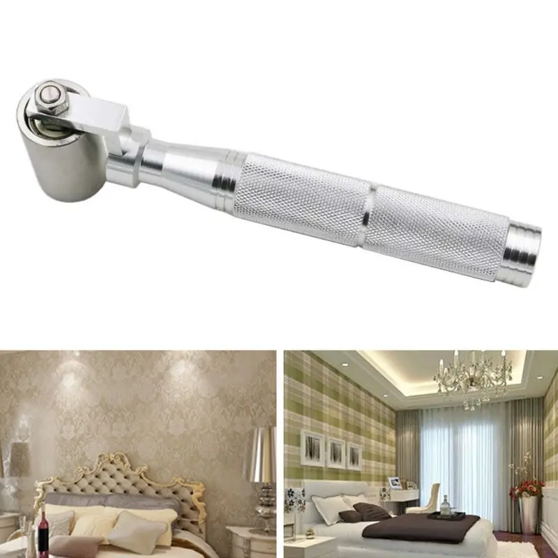 Home Wallpaper Wallpaper Stainless Steel Pressure Wheel Wallpaper Wallpaper Construction Tools Seam Flat Roller Wheel Bearing