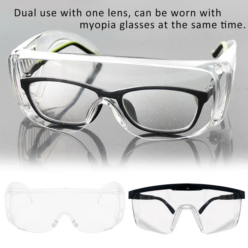 

Safety Protective Glasses Protection Glasses Anti Virus Glasses Goggles Impact-Resistant Wind Dust Proof Goggles Cycling Eyewear