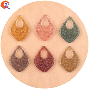 

Cordial Design 34*45MM 100Pcs Jewelry Accessories/Hand Made/Charms/Drop Shape/DIY Earrings Making/Acrylic Beads/Earring Findings