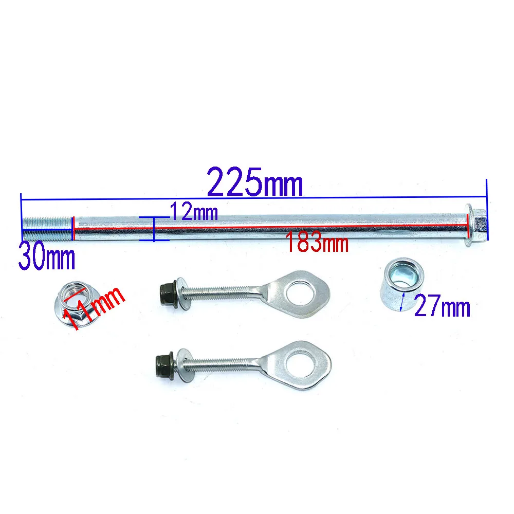 Front Wheel Axle or Rear Rims Axle for Mini Trail Bike monkey DAX Z50A Z50R Z50J Z110 Z125