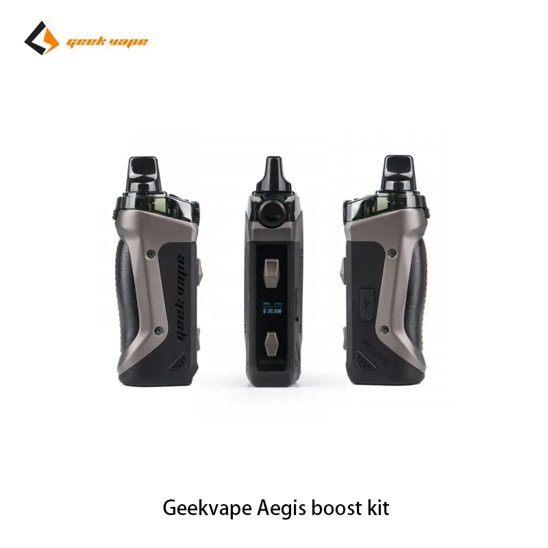 Электронная сигарета Geekvape Aegis Boost Kit встроенный аккумулятор 1500 мА · ч 40 Вт 3 7