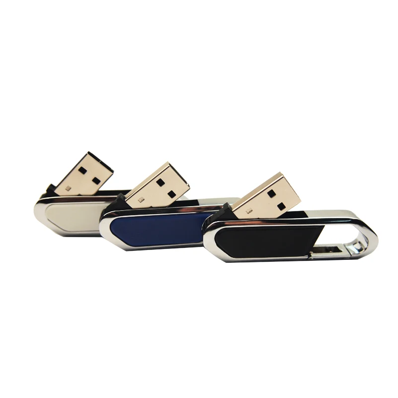 Мини-металлический USB флеш-накопитель, USB 2,0, портативный спортивный дорожный накопитель, карабин, Пользовательский логотип USB, 4 ГБ, 8 ГБ, 32 ГБ, 64 ГБ
