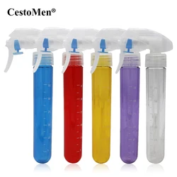 Cestomen pequeno plástico mini spray garrafa portátil estilista barbeiro spray de água 40ml salão de beleza pulverizador do cabelo acessórios da barbearia ferramenta