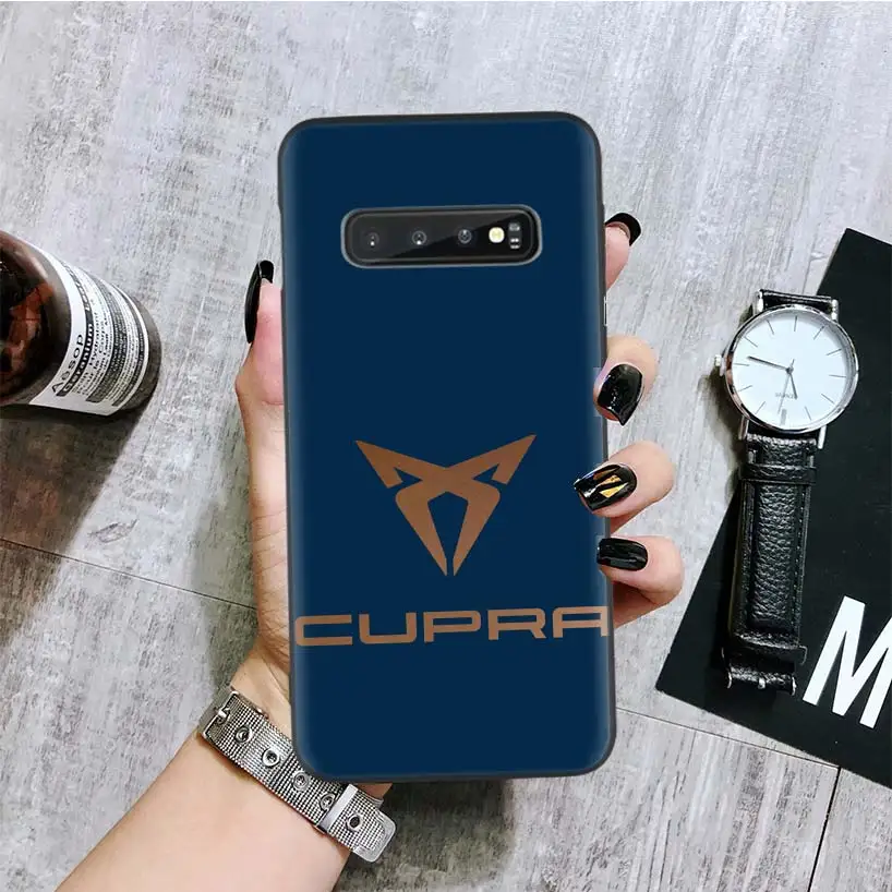 Черный чехол для samsung Galaxy S10+ Plus Lite Note 10, 9, 8, S9, S8, J4, J6+ Plus, S7, S6 Edge, чехол для телефона