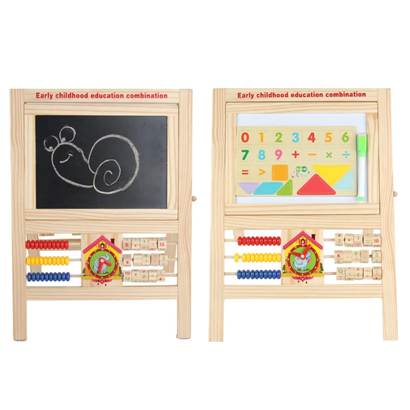 

Multi Purpose Sketchpad Calculation Frame zhu suan jia CHILDREN'S Early Childhood Educational Baby Double-Sided Magnetic Drawing