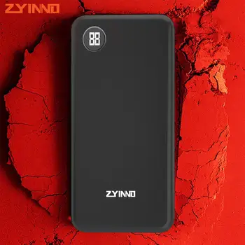 

10000Mah Metal Digital Display External Power Bank Battery Charger PD Power Bank For Phone Portable Large Capacity Power Bank