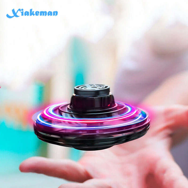 

Flynova Fingertip Toys Upgrade Flying Gyro UFO Free Route Swing Creative Flying Saucer Decompression Aircraft Induction Toy