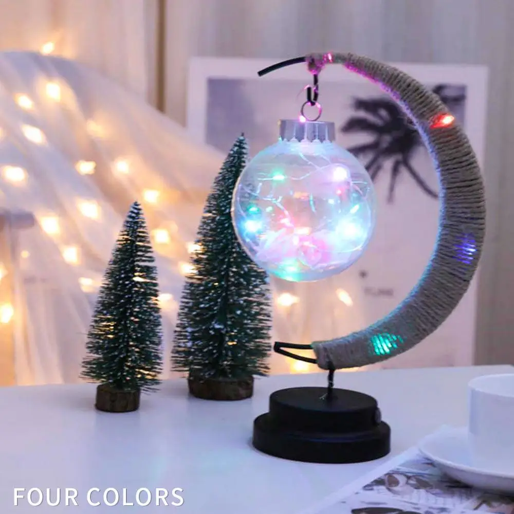 

Colorful Moon Night Light Battery Home Decor Desk Lamp Perfect Gift Multicolor Gift Creative LED Moon Lamp
