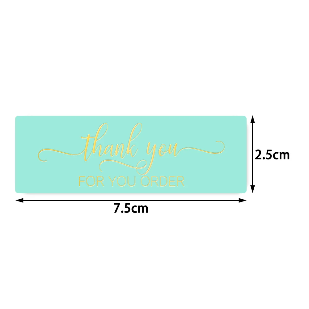 Pack Sealing Labels Stickers Roll Thank You For Your Order Stationery Stickers For Pack Sealing decorative stickers stationery stickers paper stickers adhesive stickers decorative labels stickers packaging stickers thank you stickers