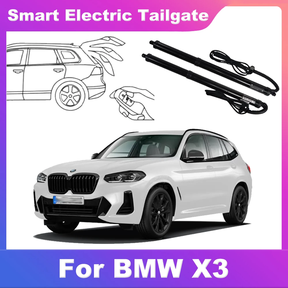 Accesorios del coche eléctrico puerta trasera BMW X3 F25/G01 2011 2021 poder levantar el tronco trasero puerta automática de arranque remoto| | -