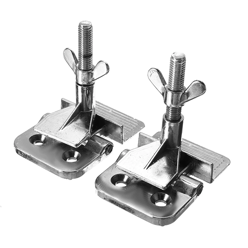 2pcs/set Butterfly Hinge Clamp Silk Screen Printing Metal Butterfly Hinge Clamp DIY Hobby Tool