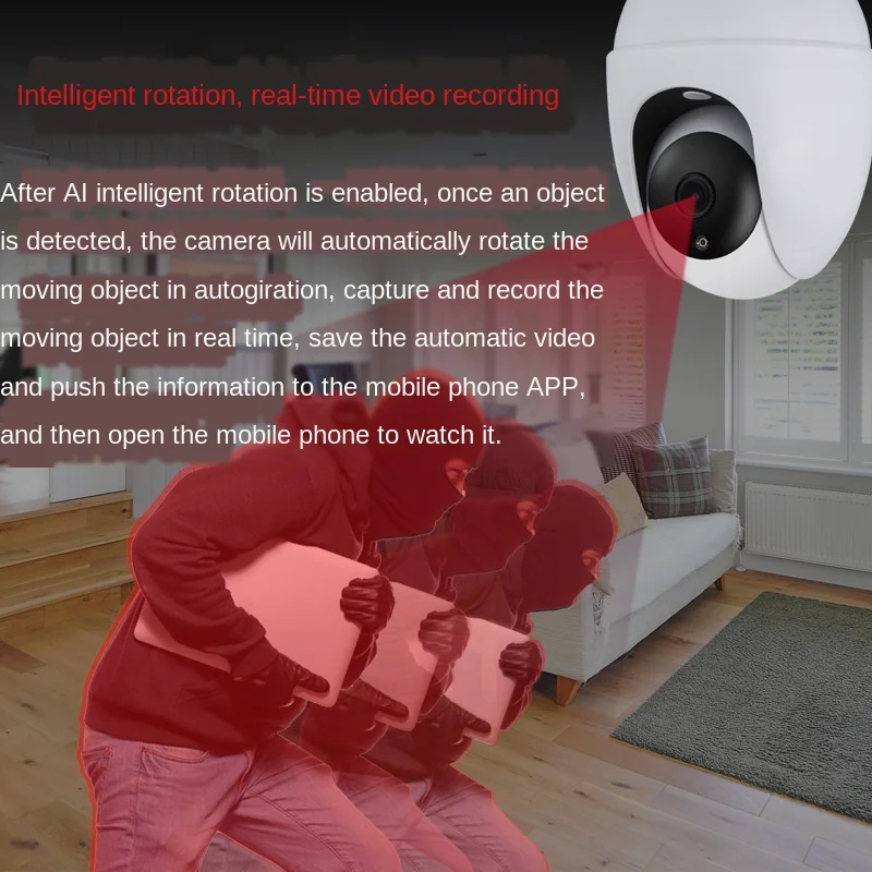 

1080P Home Security IP Camera Two Way Audio Wireless Mini Camera Night Vision CCTV WiFi Camera Baby Monitor