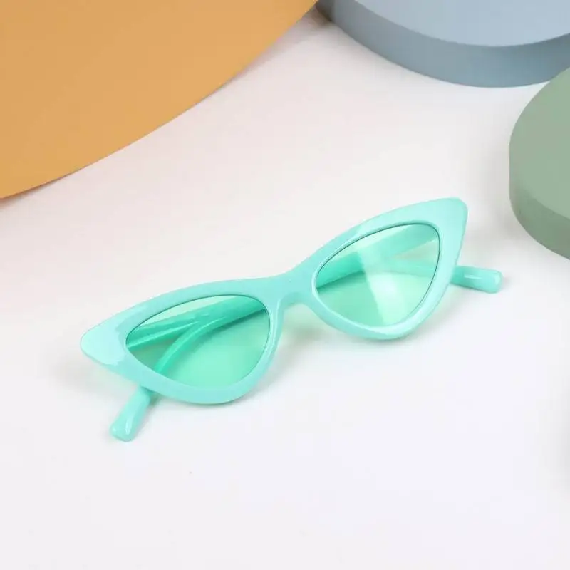 Baby Sonnenbrille Mädchen Jungen Kinder Sonnenbrille Candy Farbe Cat Eye Brillen Kinder Shades Für Kinder Oculos De Sol UV400 – Detail 6