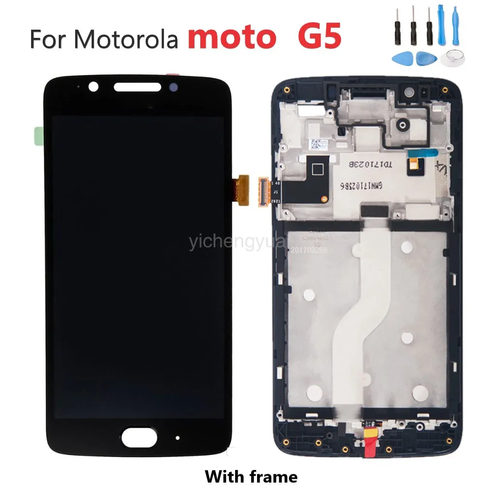 ЖК дисплей 5 0 дюйма для Motorola Moto G5 сменный сенсорный экран XT1672 XT1670 XT1671 оригинальный