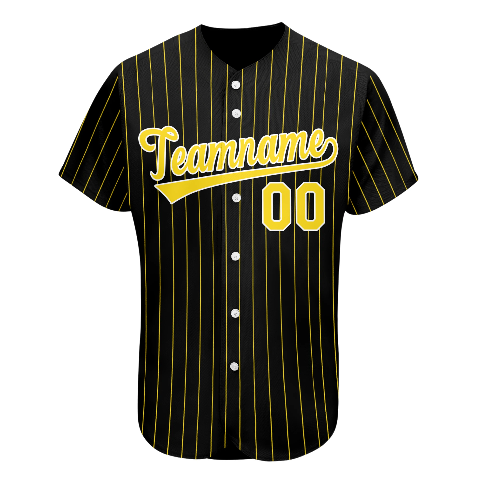 Men/Youth Striped Baseball Jersey With Print Your Own Name Number Outdoor Competition Training Street Fan Sports Shirts