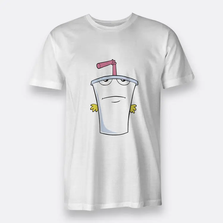 Master Shake Aqua Teen Hunger Force короткий рукав обычные футболки белая мужская футболка