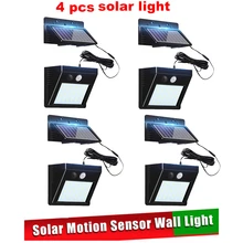 2/4pcs 100/56/30 LED Solar Light Motion Sensor Outdoor Solar Wall Light Lamp lighting for Garden Yard Path Street Solar Lamp spl 2/4pcs 100/56/30 LED Solar Light Motion Sensor Outdoor Solar Wall Light Lamp lighting for Garden Yard Path Street Solar Lamp spl