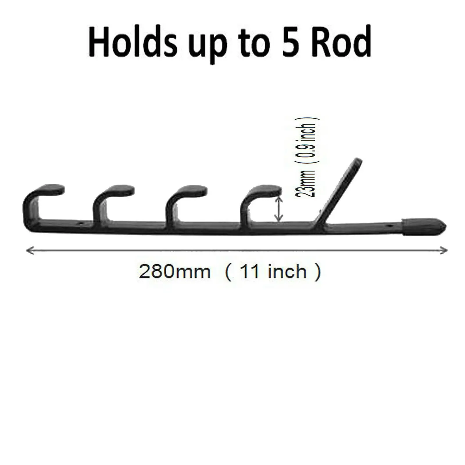 Fishing Rod Rack, Fishing Wall Mount Rack, Fishing Rod Storage