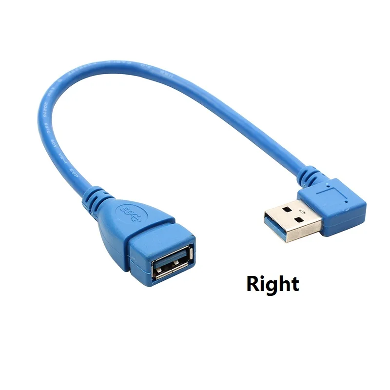 Высокоскоростной USB 3 0 кабель удлинитель для мужчин и женщин адаптер правый