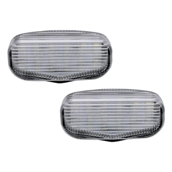 

LED license plate light Number Lience Lamp for Honda XR-V 2015-2019 Powered by 18-SMD Xenon White LED