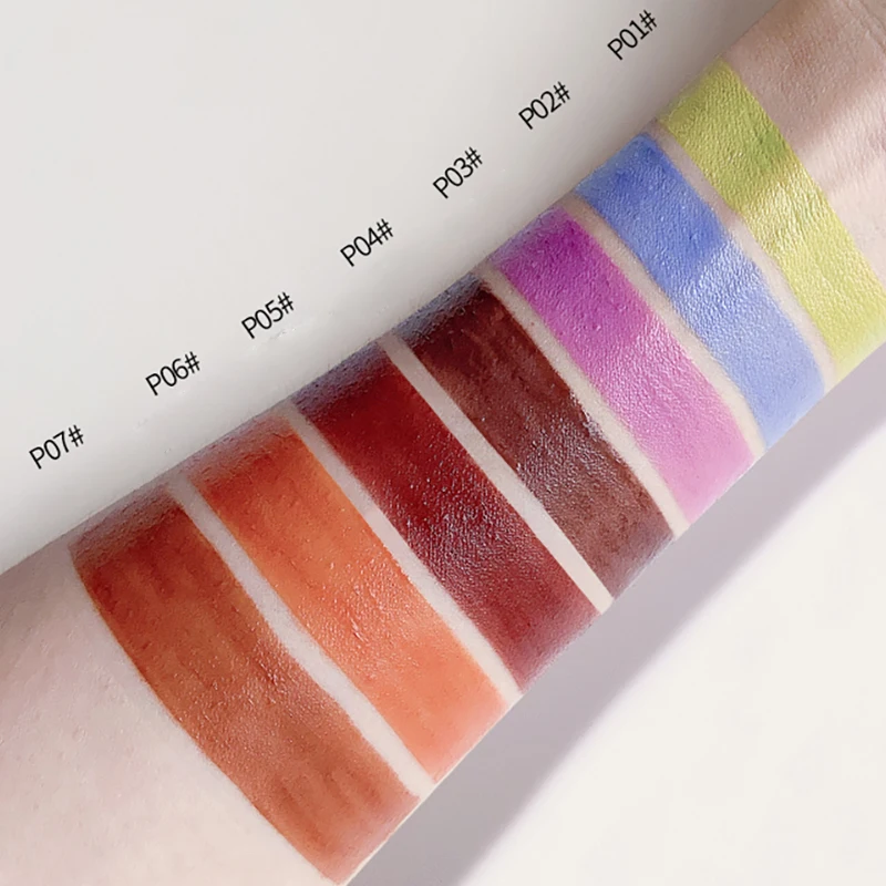 Eye Shadow 8 Colors Matte Liquid Eyeshadow Stick Waterproof Lasting Matte Metallic Easy To Makeup Professional Eye Dark Brown Eyeshadow eyeshadow stick eye shadow stick