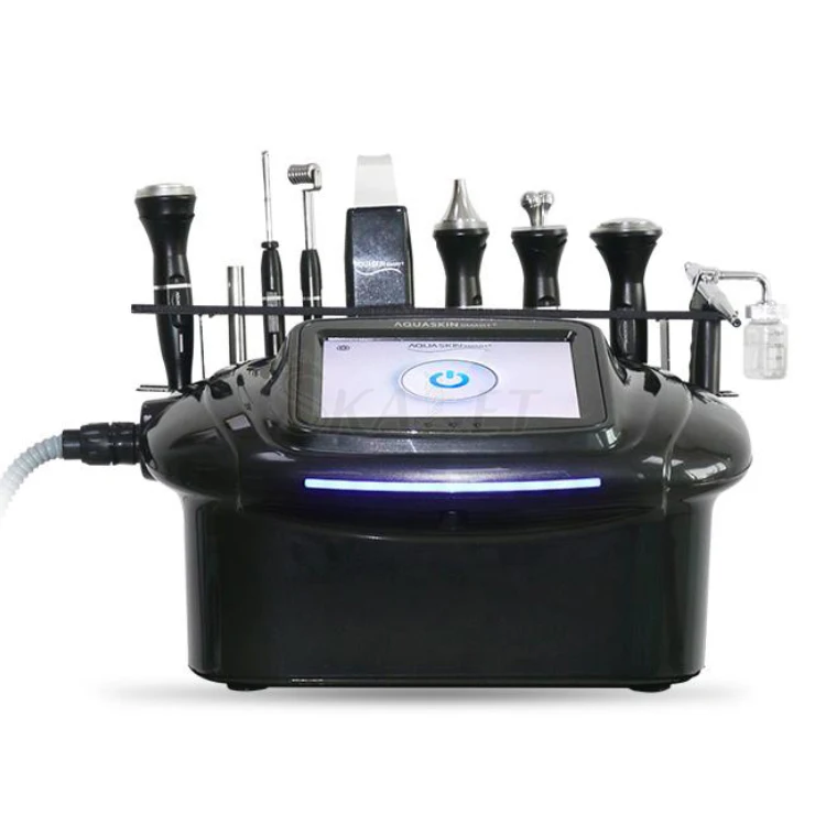 8 In 1 Facial Skin Oxygen Sprayer Machine Anti Wrinkle Rejuvenation Ultrasonic ScrubberSalon Beauty Device | Красота и здоровье