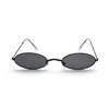 Okulary-gafas de sol ovaladas pequeñas para hombre y mujer, anteojos de sol unisex de diseño Retro, a la moda, con luz azul, 1 unidad ► Foto 3/6