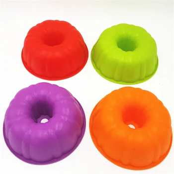 

Topbaking Silicone Cake Mold Pumpkin Kugelhopf Moulds Mini Cake Pan Jelly Pudding Molds Bakeware Tray Maker DIY Baking Cake Tool