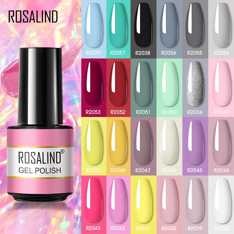 72 Colors Gel Nail Polish 7ml Semi Permanent Gel Varnishes All For Manicure Soak Off Liquid Nails Art Design nail polish