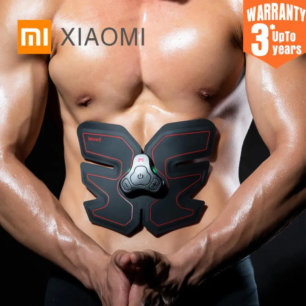 Стимулятор мышц живота XIAOMI MIJIA беспроводной электрический тренажер для