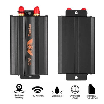 

2G GPS Vehicle Tracker Shock Sensor Auto Alarm Tracker Car Anti-Lost Remote Locationing Tracker For ACC/SOS/SMS/Dual SIM Locator