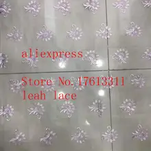 5 ярдов/сумка LF126# смешанные цвета вышивка цветочный узор Французский Минимализм стиль ткани используется в свадебных платьях