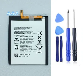 

Original HE316 3000mAh Battery For Nokia 6 Nokia6 N6 TA-1000 TA-1003 TA-1021 TA-1025 TA-1033 TA-1039 + Free Tools