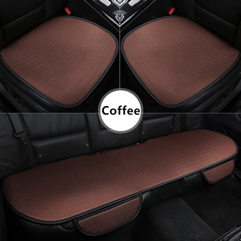 

Automobile Seat Covers Ice Silk Seat Cover Cushion Universal Car Seat Protector Cushion Sets Interior Chair Mats Pad Accessories