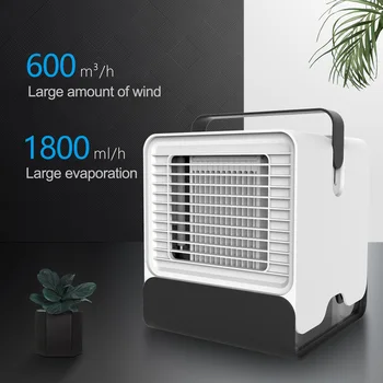 

2020 New Negative Ion Portable Air Conditioner Multi-function USB Desktop Mini Air Conditioner Household Air Cooler Cooling Fan