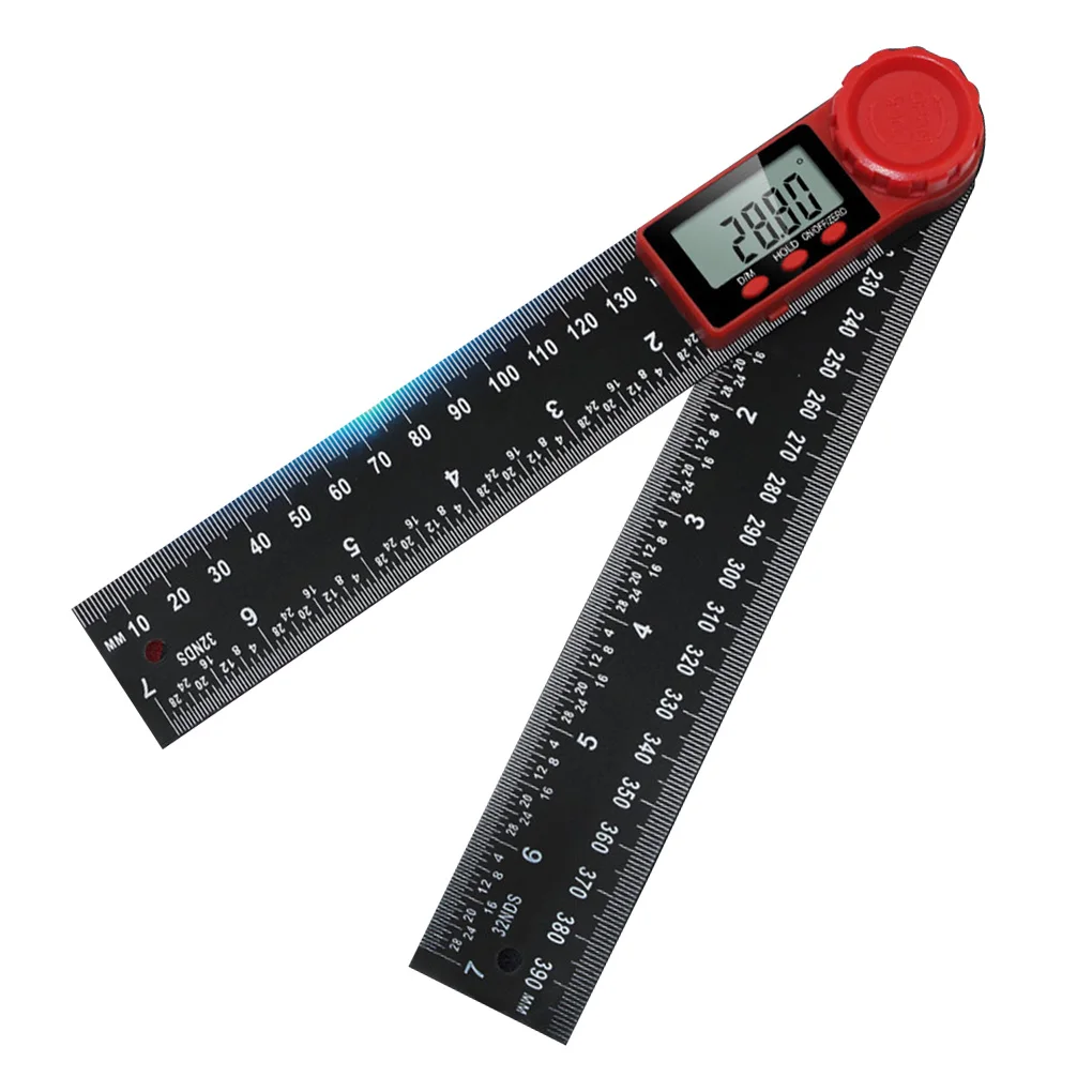  Digital Display Angle Ruler Electronic Goniometer Protractor Angle Finder Meter Measuring Tool