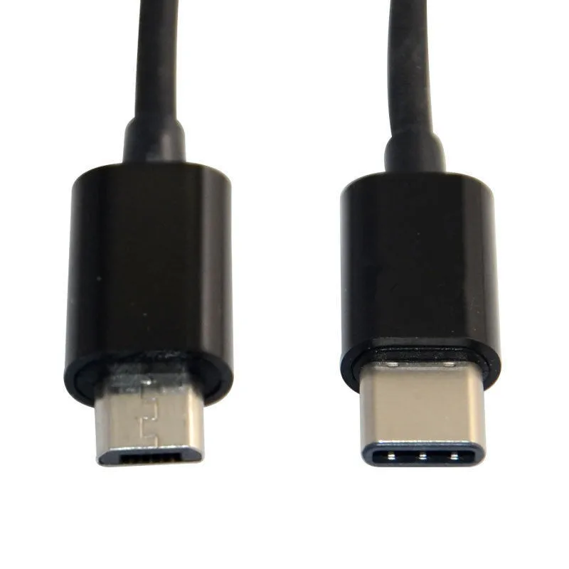 

usb2.0 micro usb Male to usb-c usb3.1 type-c Male cable 0.25m 25cm