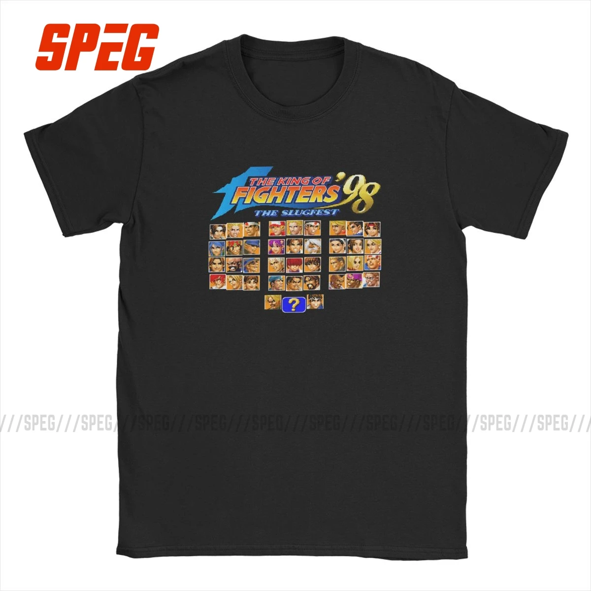 The King Of Fighter T Shirt FIGHTER T-Shirt Print Streetwear Tee