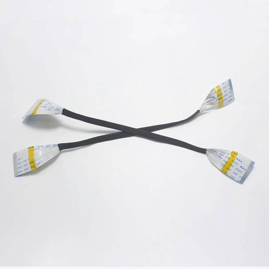 

2pcs 200mm Length 0.5mm Pitch 40P Type A Monitoring FFC cable Super Soft Motor Wire Computer Black Display Tape Electronic wire