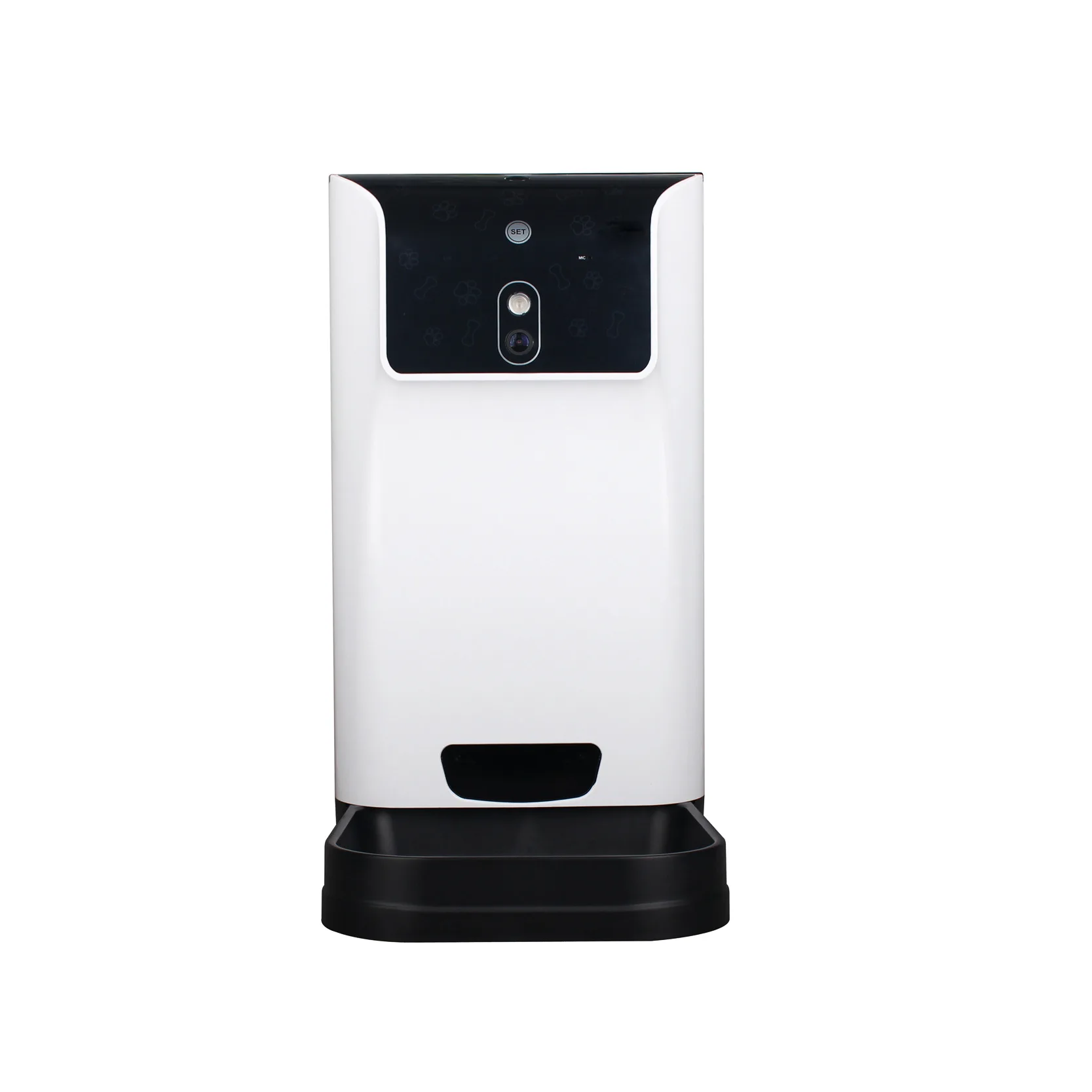 

Manufacturers Direct Selling Automatic Pet Feeder Dogs And Cats Timing Order Feed Tableware Dog Food Feeder-Voice Video