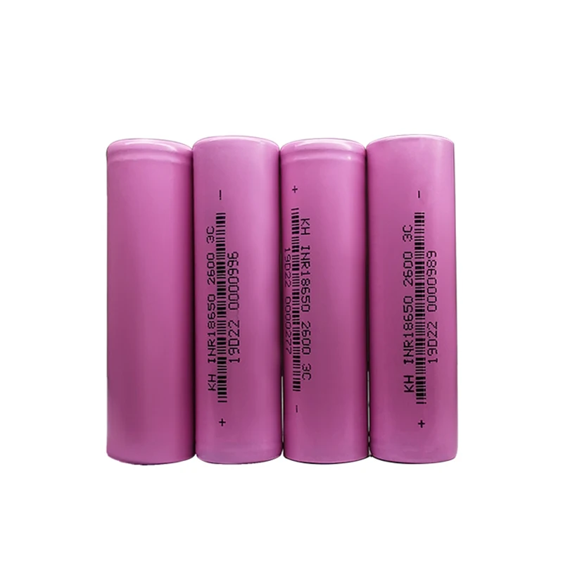 

100PCS 3.7v 2600mah 3C Rechargeable 18650 Li- ion Battery