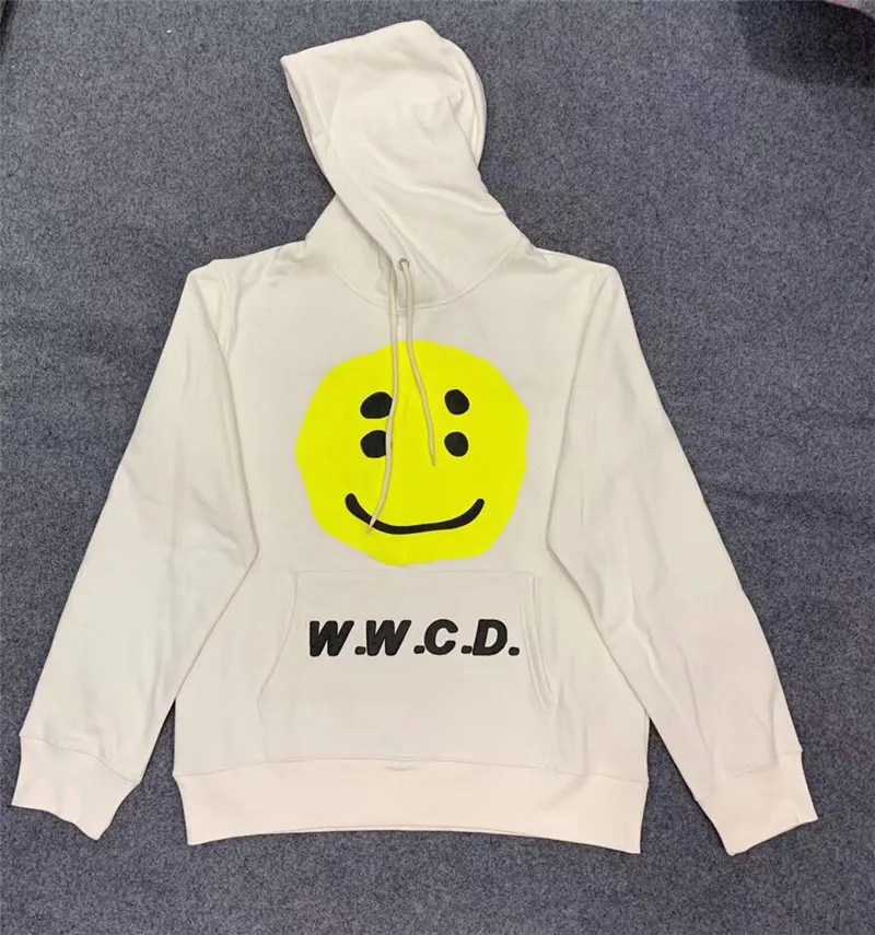 Как можно скорее Rocky Smiley Face CPFM. XYZ w. W. C. D. Толстовки для мужчин и женщин высокого качества повседневные CPFM. XYZ w. W. C. D. Кофты