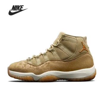 

Nike Air Jordan 11 Retro Neutral Olive GS Men High-top Basketball Shoes Men's Basketball Sneakers Jordan Shoes Women AR0715-200
