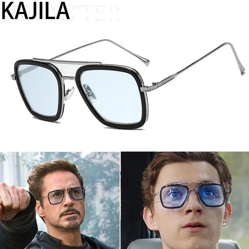 Tony Stark occhiali da sole uomo Iron occhiali da sole per donna Spider Eyewear  occhiali da vista quadrati retrò 2022 Brand Designer Vintage UV400 -  AliExpress Apparel Accessories