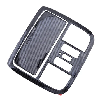 

Stainless Steel Carbon Fiber Look Front Roof Reading Light Button Cover Trim fit for Honda Accord Crosstour 2008-2013
